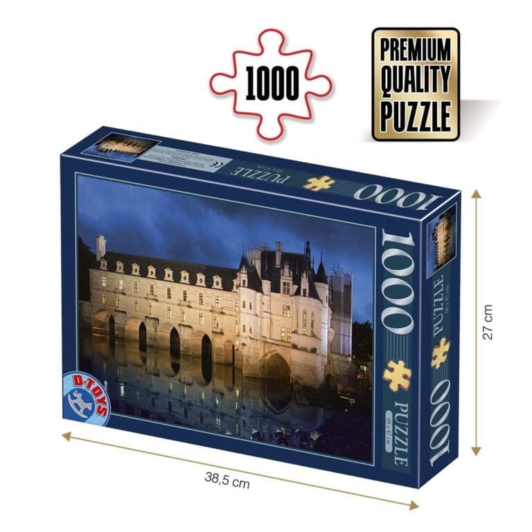 Puzzle 1000pcs Chateau de chenonceau