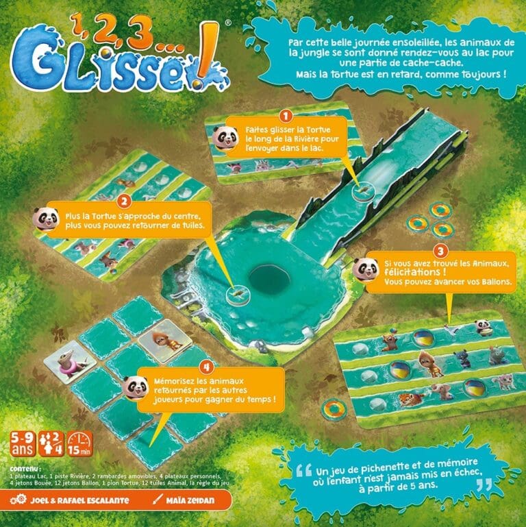 1, 2, 3, ça glisse !