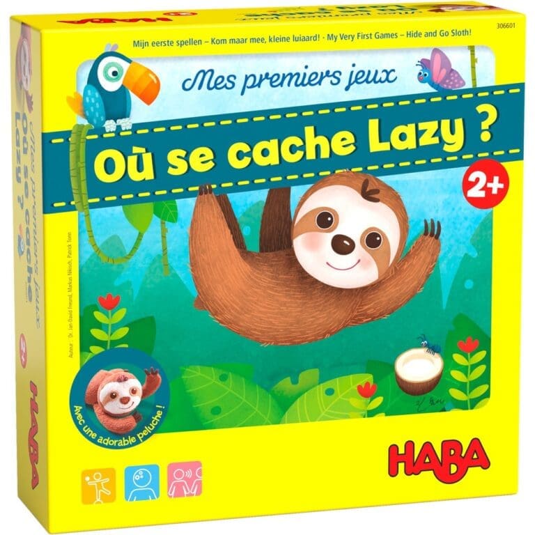 Mes Premiers jeux - Où se cache Lazy ? Mes Premiers jeux - Où se cache Lazy ?