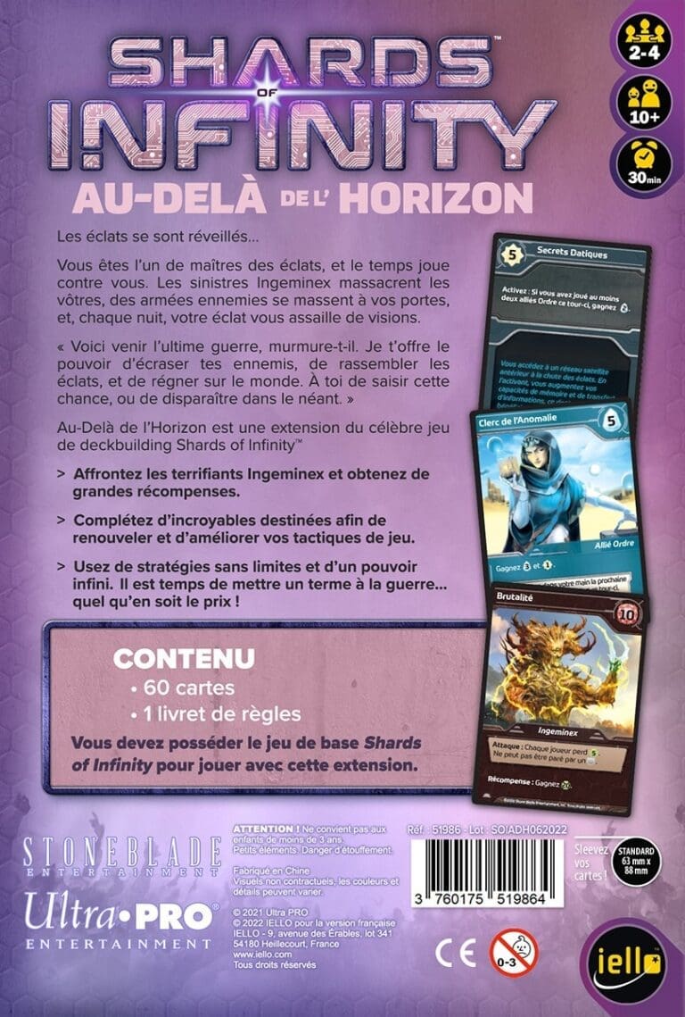 Shards of Infinity : Au Delà de l’Horizon