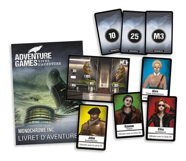 Adventure Games : Monochrome Inc.