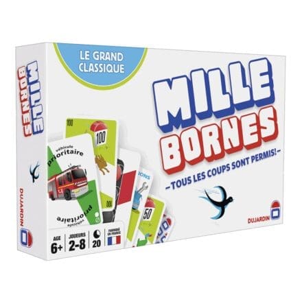 Mille Bornes sur un plateau