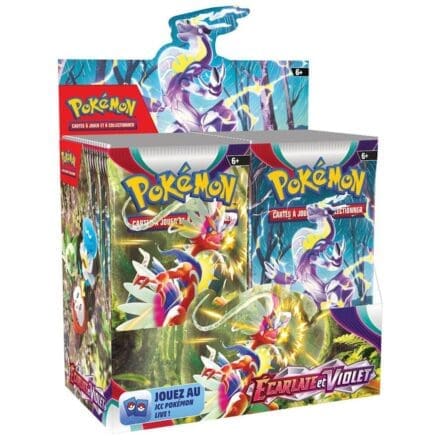 Display Pokémon Booster Ecarlate & violet