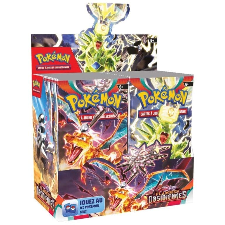 Display Pokémon Booster E&V - Flammes Obsidiennes