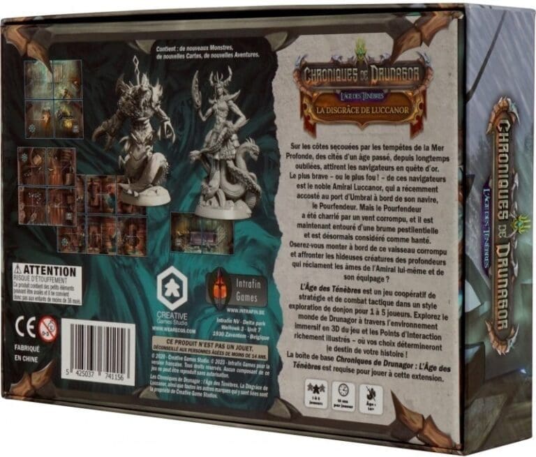 Chroniques de Drunagor VF La disgrâce de Luccanor extension