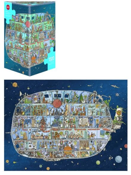 Puzzle 1500 pièces : Spaceship - Adolfsson