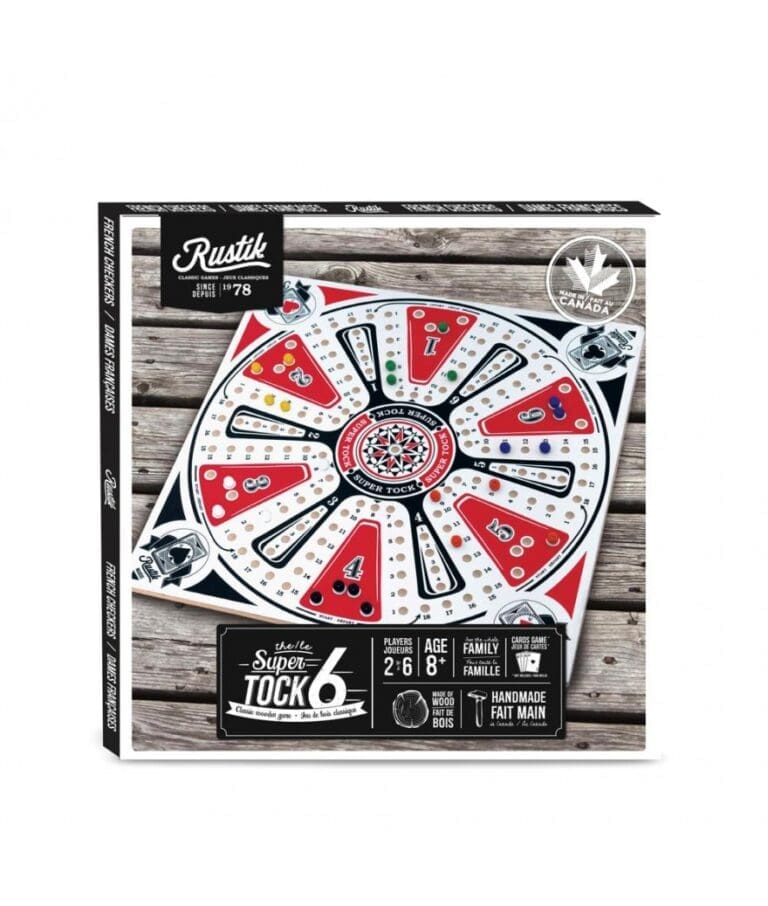 Jeu du Tock canadien 6 joueurs