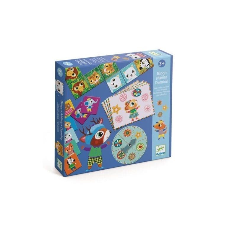 Bingo Mémo Domino - les p’tits copains Bingo Mémo Domino - les p’tits copains