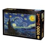 Puzzle 1000 pièces : Van Gogh - La nuit étoilée