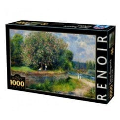 Puzzle 1000 pièces : Renoir, Arbre en fleurs