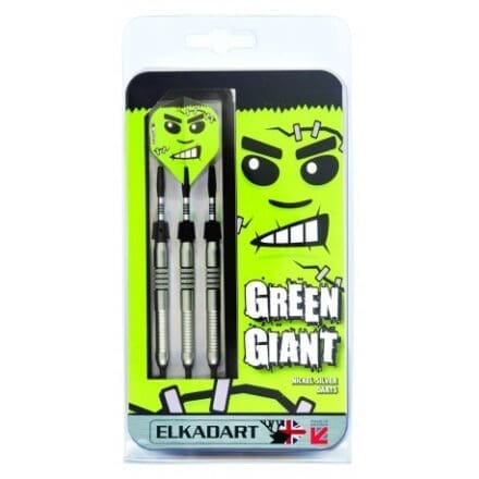 Fléchettes pointe nylon - GREEN GIANT (nickel)
