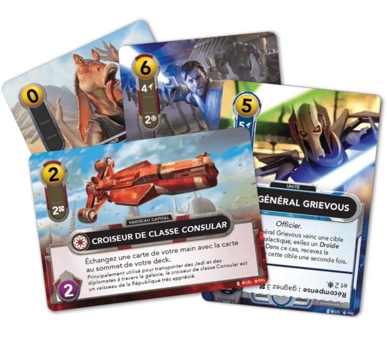 Star Wars : Deck Building : Clone Wars