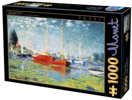 Puzzle 1000 pièces : Monet Argenteuil