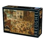 Puzzle 1000 pièces : Brueghel - Jeux d’enfants