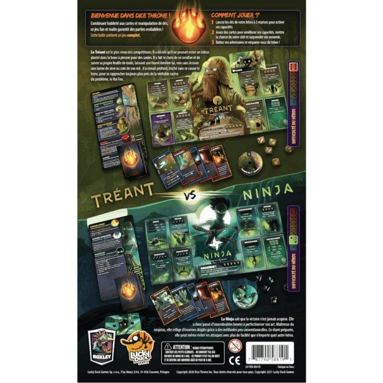 Dice Throne - Tréant vs Ninja