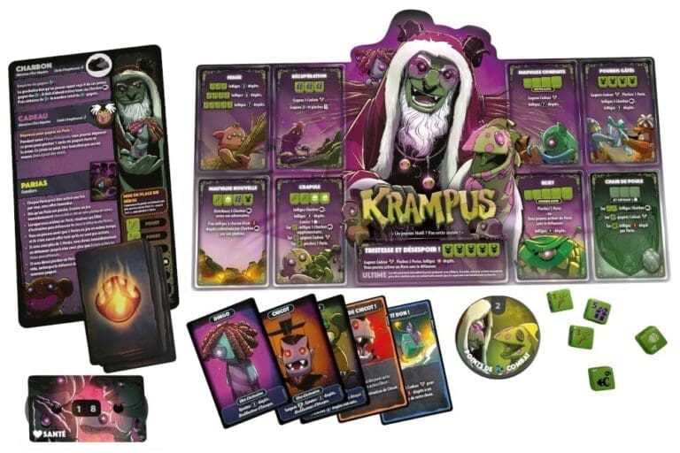 Dice Throne - Père Noël vs Krampus