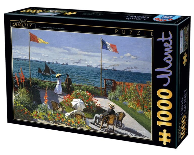 Puzzle 1000 pièces : Monet - Terrasse à Sainte Adresse