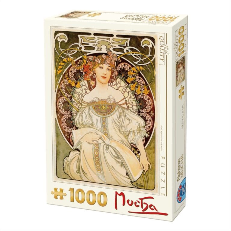 Puzzle 1000 pièces : Mucha - Rêverie