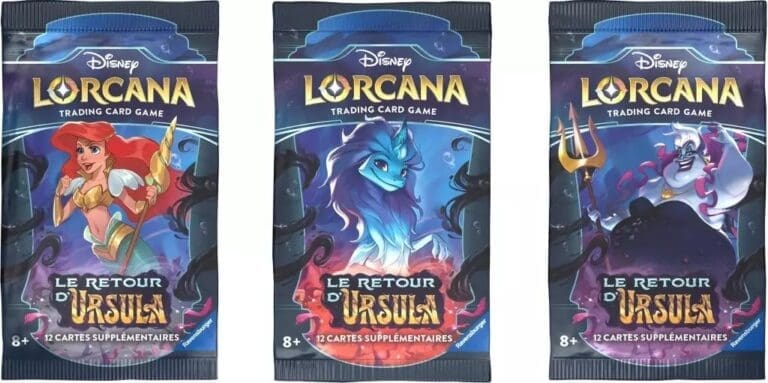Disney Lorcana Booster 4ème CHAPITRE Disney Lorcana Booster 4ème CHAPITRE