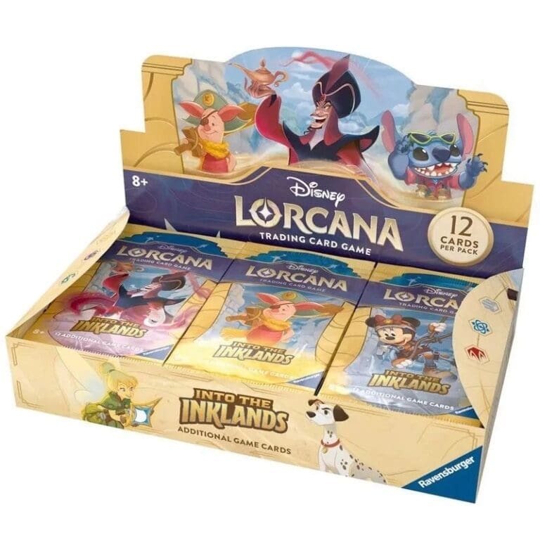 DISPLAY LORCANA ANGLAIS 3ème CHAPITRE : INTO THE INKLANDS (BOOSTERS X24) DISPLAY LORCANA ANGLAIS 3ème CHAPITRE : INTO THE INKLANDS (BOOSTERS X24)