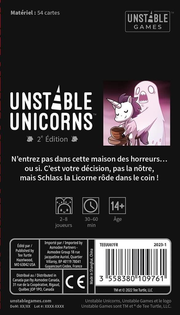 Unstable Unicorns : Cauchemars Ext.