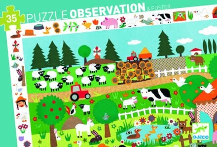 Puzzle observation - La Ferme 35 pcs