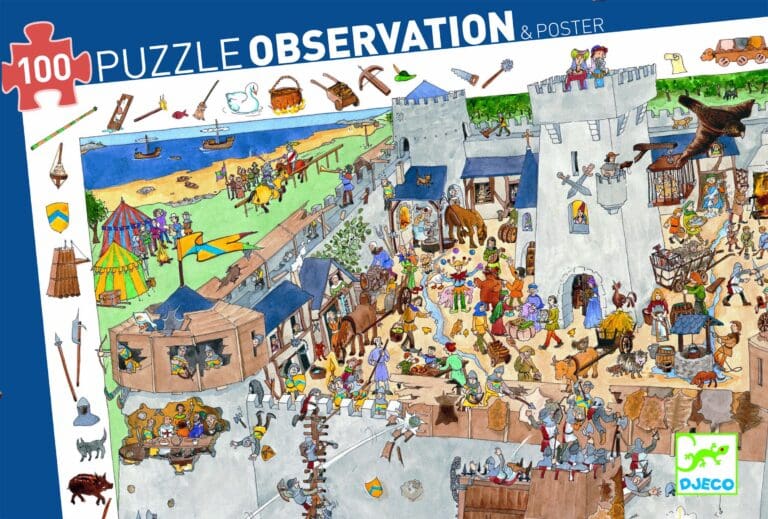 Puzzle observation - Château Fort 100 pcs Puzzle observation - Château Fort 100 pcs