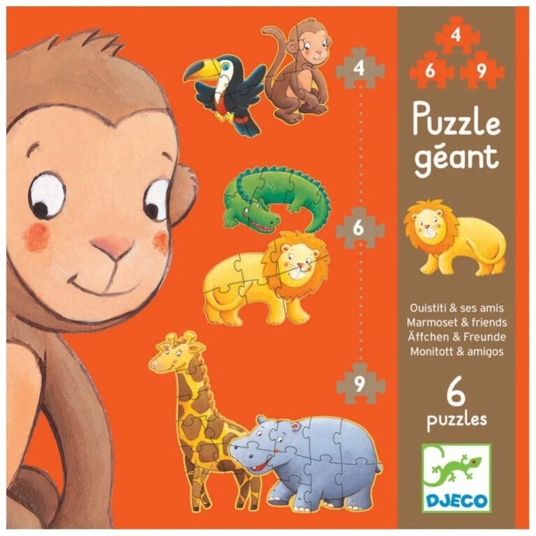 Puzzle géant - Ouistiti et ses amis Puzzle géant - Ouistiti et ses amis