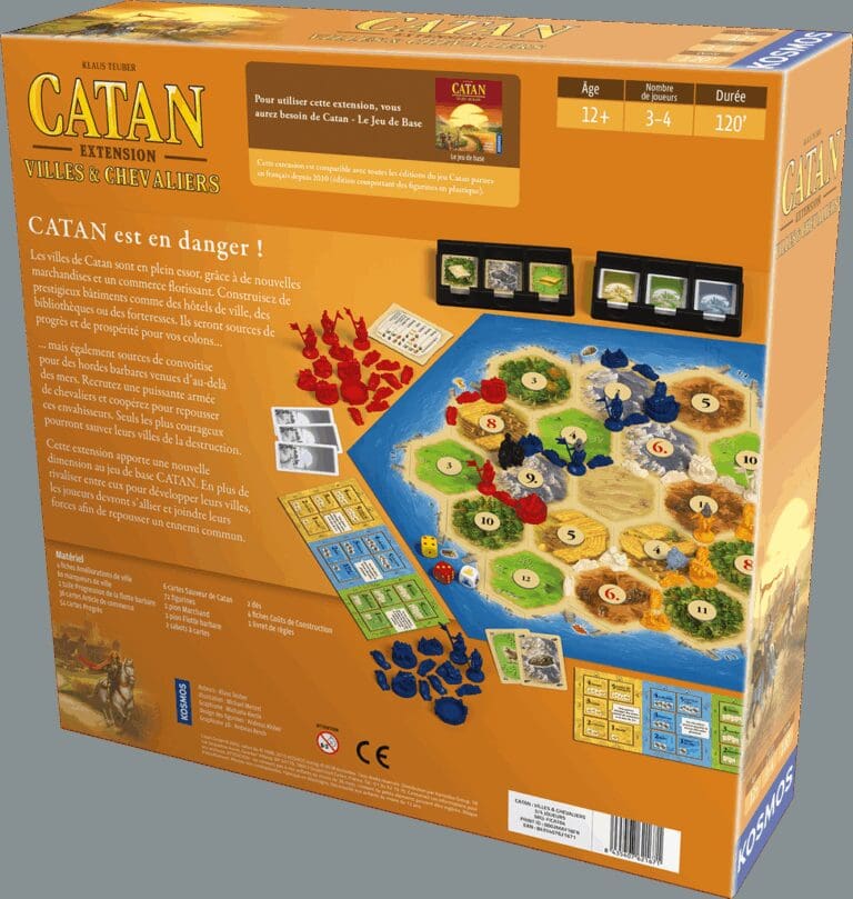 Catan - ext. Villes et Chevaliers