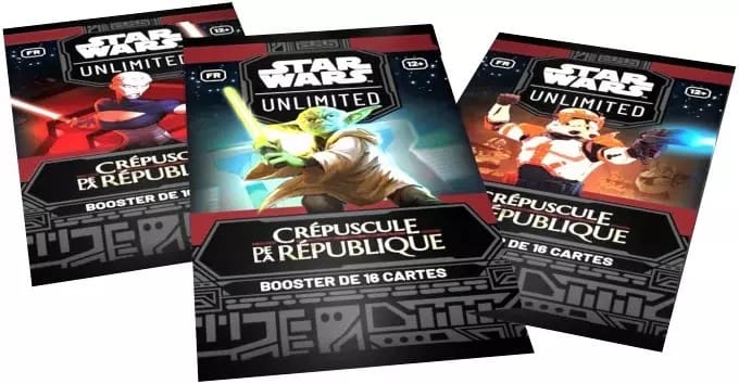 Star Wars Unlimited Crépuscule de la République Booster Fr Star Wars Unlimited Crépuscule de la République Booster Fr
