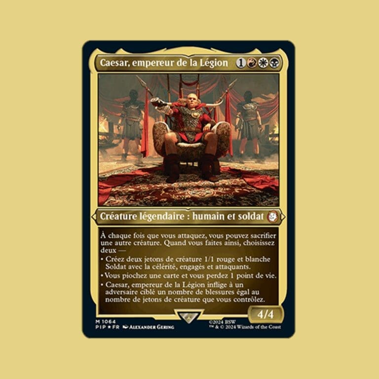 MTG : Fallout - Deck Commander : Ave, Caesar