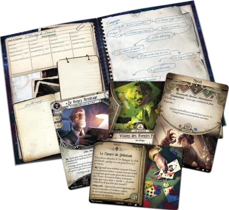 ARKHAM JCE : campagne L’Héritage de Dunwich