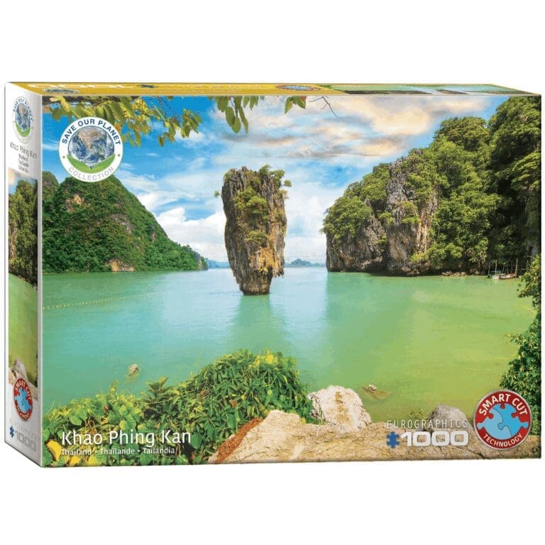 Puzzle 1000 pièces : Khao Phing Kan Thaïlande Puzzle 1000 pièces : Khao Phing Kan Thaïlande