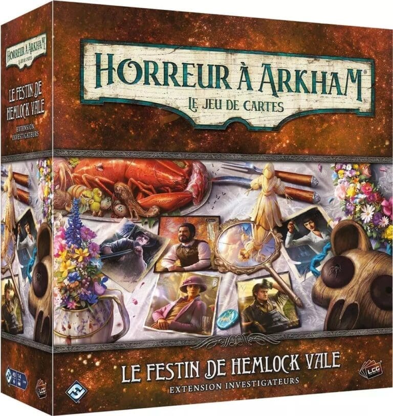 Horreur à Arkham JCE : Le Festin de Hemlock Vale (Investigateurs) Horreur à Arkham JCE : Le Festin de Hemlock Vale (Investigateurs)
