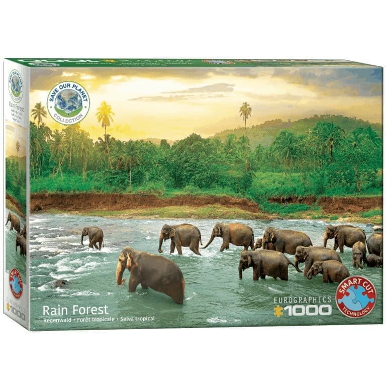 Puzzle 1000 pièces : Forêt Tropicale Puzzle 1000 pièces : Forêt Tropicale