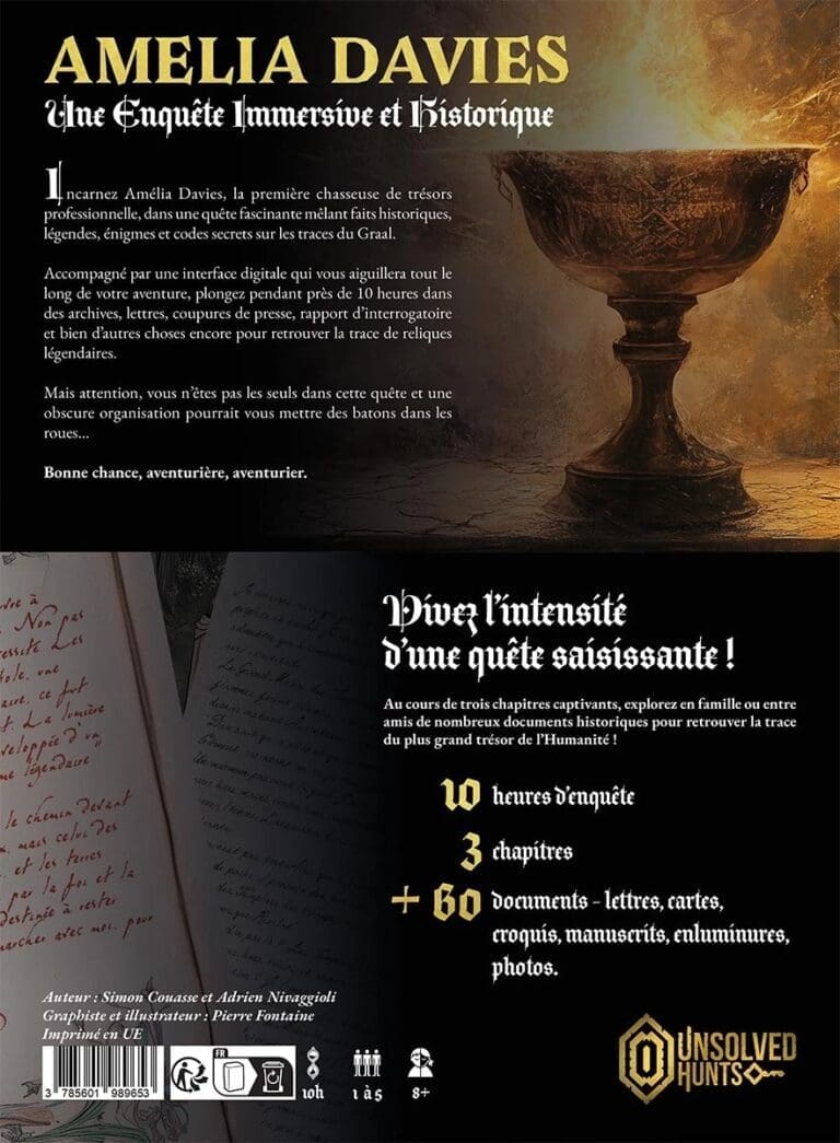 Amelia Davies - La Quête du Graal