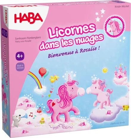 Jeu HABA Licornes dans les nuages pour enfants