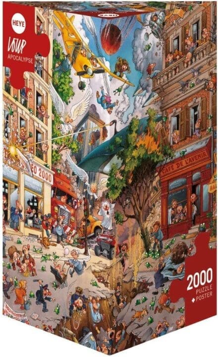 Puzzle 2000 pièces : Loup, Apocalypse