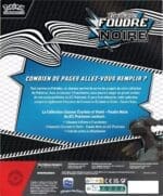 Pokémon EV10.5 : Portfolio A4 + 5 Boosters Pokémon Foudre Noire