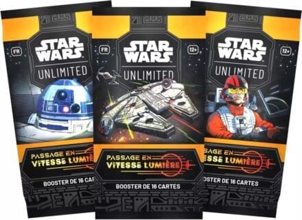 Star Wars Unlimited Passage Vitesse Lumière Booster Fr