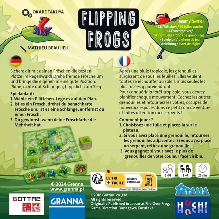 Flipping Frogs
