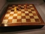 Coffret échecs magnétique - 30cm - Palissandre