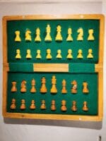 Coffret échecs magnétique - 30cm - Palissandre