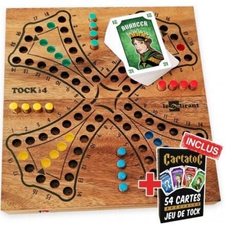 Jeu de Tock Pliable “Le Délirant” 4 joueurs