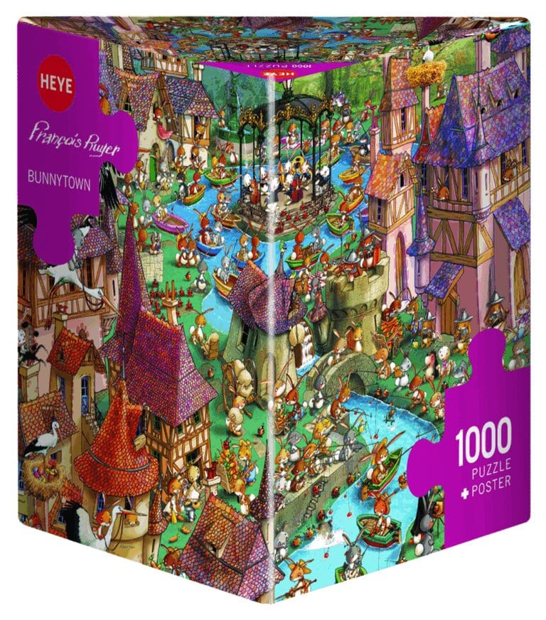 Puzzle 1000 pièces : Ruyer, BunnyTown Puzzle 1000 pièces : Ruyer, BunnyTown