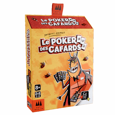 Boîte de jeu Le Poker des Cafards de Jacques Zeimet