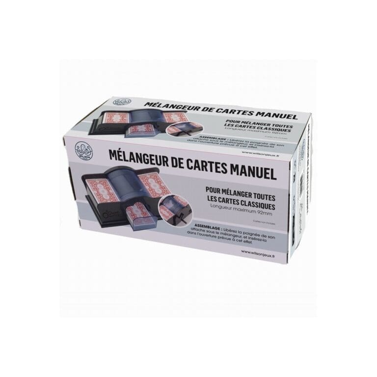 Mélangeur Batteur de cartes manuel
