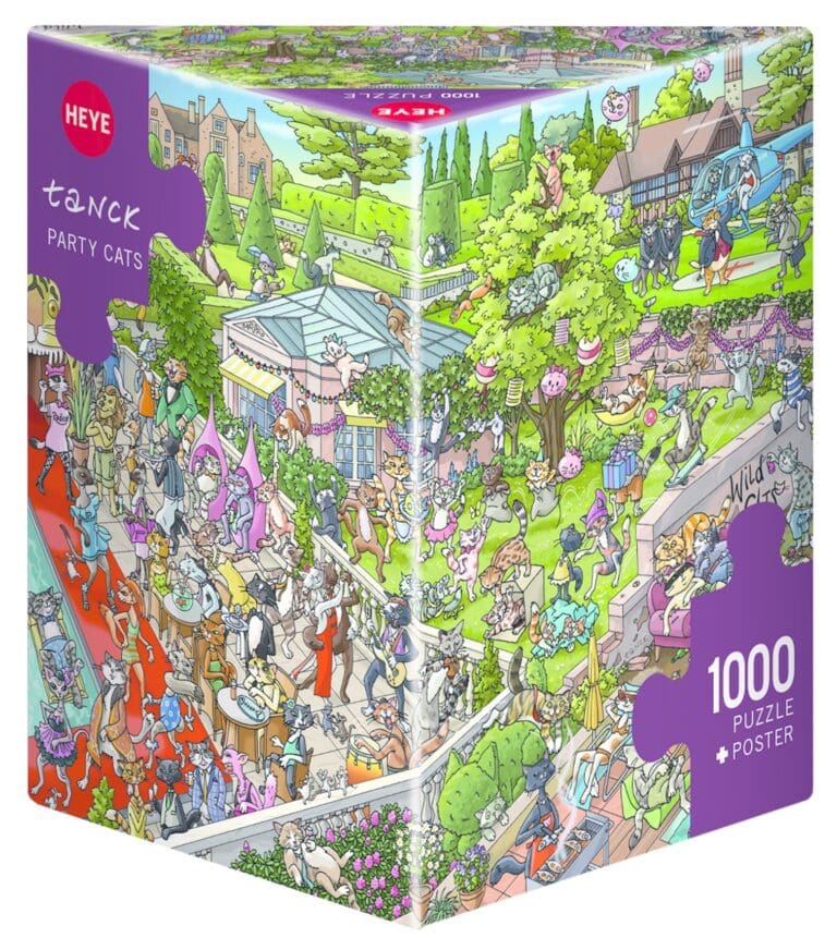 Puzzle 1000 pièces : Party Cats, Tanck