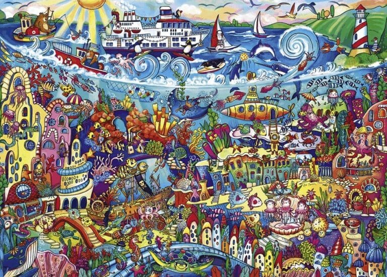 Puzzle 1000 pièces : Magic Sea - Berman