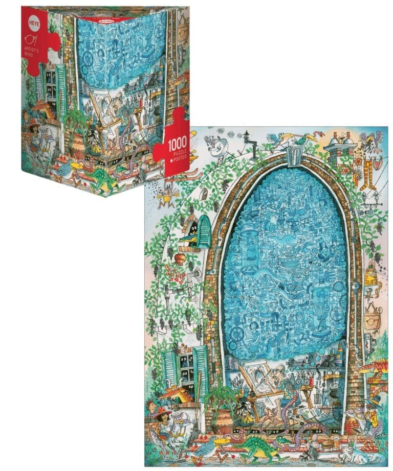Puzzle 1000 pièces : Artists Mind